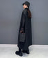 Stand Collar Zip Long Vest